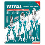 Набор шарнирно-губцевых инструментов TOTAL 3пр (THT2K0301S)