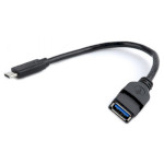 Кабель OTG CABLEXPERT USB3.0 CM/AF 0.2м (A-OTG-CMAF3-01)