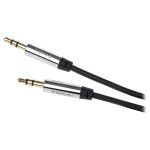 Кабель 2E mini-jack 3.5mm 1.8м Black (2E-W3539BL)