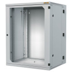 Настенный шкаф 19" CONTEG RUD-09-60/50-I (9U, 600x500мм, RAL7035)