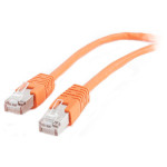 Патч-корд CABLEXPERT U/FTP Cat.5e 1м Orange (PP22-1M/O)