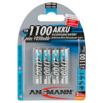 Аккумулятор ANSMANN AAA 1100mAh 4шт/уп (5035232)