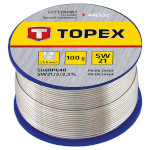 Припій TOPEX 60% Sn, 100г, SW21 (44E532)