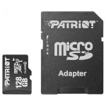 Карта пам'яті PATRIOT microSDXC LX 128GB UHS-I Class 10 + SD-adapter (PSF128GMCSDXC10)