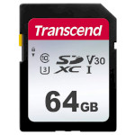 Карта пам'яті TRANSCEND SDXC 300S 64GB UHS-I U3 V30 Class 10 (TS64GSDC300S)