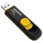 Флешка ADATA UV128 16GB USB3.2 Black/Yellow (AUV128-16G-RBY)