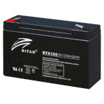 Аккумуляторная батарея RITAR RT6100 (6В, 10Ач)