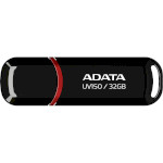 Флэшка ADATA UV150 32GB Black (AUV150-32G-RBK)