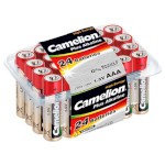 Батарейка CAMELION Plus Alkaline AAA 24шт/уп (11102403)