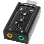 Внешняя звуковая карта DYNAMODE 3D Sound 7.1 w/Volume Control USB2.0 Black