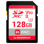 Карта памяти GOODRAM SDXC IRDM Pro S9B0 128GB UHS-II U3 V90 (IRP-S9B0-1280R11)
