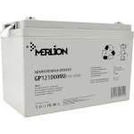 Аккумуляторная батарея MERLION GP121000M8 (12В, 100Ач)