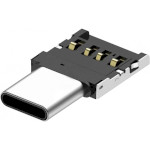 Адаптер OTG LAPARA USB 2.0 AM/CM Black (LA-OTG-TYPE-C-ADAPTOR)