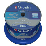 BD-R SL VERBATIM DataLife 25GB 6x 50pcs/spindle (43838)