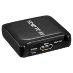 Конвертер відеосигналу POWERPLANT HDMI to AV Black (CA911486)