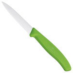 Нож кухонный для овощей VICTORINOX SwissClassic Serrated Green 80мм (6.7636.L114)