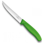 Нож кухонный для стейка VICTORINOX SwissClassic Gourmet Serrated Green 120мм (6.7936.12L4)