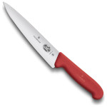 Нож кухонный для разделки VICTORINOX Fibrox Red 190мм (5.2001.19)