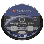 BD-R SL VERBATIM MDisc 25GB 4x 10pcs/spindle (43825)