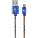 Кабель CABLEXPERT Premium Denim USB Type-C Blue 2м (CC-USB2J-AMCM-2M-BL)