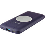 Повербанк з бездротовою зарядкою VINGA 10000 Wireless QC3.0 PD Soft Touch 10000mAh Purple (BTPB3510WLROP)