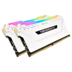 Модуль пам'яті CORSAIR Vengeance RGB Pro White DDR4 3200MHz 16GB Kit 2x8GB (CMW16GX4M2C3200C16W)