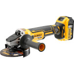 Аккумуляторная угловая шлифовальная машина DEWALT DCG405P2