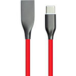 Кабель POWERPLANT USB 2.0 AM/Type-C Power Only Silicone 2м Red (CA911394)
