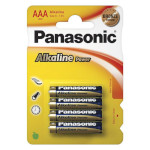 Батарейка PANASONIC Alkaline Power AAA 4шт/уп (LR03REB/4BPR)