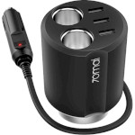 Зарядний пристрій XIAOMI 70MAI Car Cigarette Lighter Socket Black (MIDRIVE CC04)