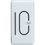 Повербанк BASEUS Simbo Smart 10000mAh White (PPALL-QB02)