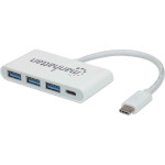 USB хаб MANHATTAN Type-C USB 3.0 + 3.1 PD (163552)