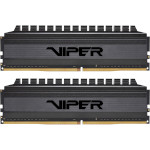 Модуль пам'яті PATRIOT Viper 4 Blackout DDR4 4000MHz 16GB Kit 2x8GB (PVB416G400C9K)