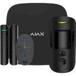 Комплект охоронної сигналізації AJAX StarterKit Cam Black (000016586)