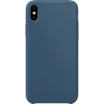 Чохол MAKE Silicone для iPhone XS Blue (MCS-AIXSBL)
