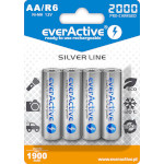 Акумулятор EVERACTIVE Silver Line AA 2000mAh 4шт/уп (EVHRL6-2000)