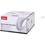 Кабель сетевой DAHUA UTP Cat.5e 4x2x0.45 CU White 305м (DH-PFM920I-5EUN)