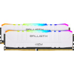 Модуль пам'яті CRUCIAL Ballistix RGB White DDR4 3600MHz 16GB Kit 2x8GB (BL2K8G36C16U4WL)
