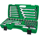 Набір інструментів автомобільний TOPTUL Dr. Flank Socket Wrench Set Professional 42пр (GCAI4201)