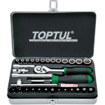 Набор инструментов автомобильный TOPTUL Dr. Socket Set 32пр (GCAD3204)