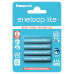 Аккумулятор PANASONIC Eneloop Lite AAA 550mAh 4шт/уп (BK-4LCCE/4BE)