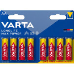 Батарейка VARTA Longlife Max Power AA 8шт/уп (04706 101 428)
