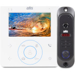 Комплект видеодомофона ATIS AD-480M White + AT-380HR Black
