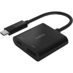 Адаптер BELKIN Charge Adapter USB-C - HDMI Black (AVC002BTBK)