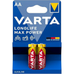 Батарейка VARTA Longlife Max Power AA 2шт/уп (04706 101 412)