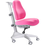 Кресло детское MEALUX Match Gray Base Pink (Y-528 KP)