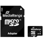 Карта пам'яті MEDIARANGE microSDHC 32GB Class 10 + SD-adapter (MR959)