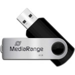 Флэшка MEDIARANGE Swivel 8GB USB2.0 (MR908)