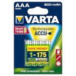 Акумулятор VARTA Rechargeable Accu AAA 800mAh 4шт/уп (56703 101 404)