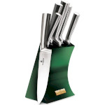 Набор кухонных ножей на подставке BERLINGER HAUS Emerald Collection 6пр (BH-2448)
